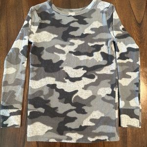 Cat and Jack 5T Camo Long Sleeve Shirt